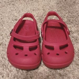 Size 7 Crocs / Mary Jane Style
